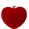 Homrain Velvet Heart Handbag | Handbags