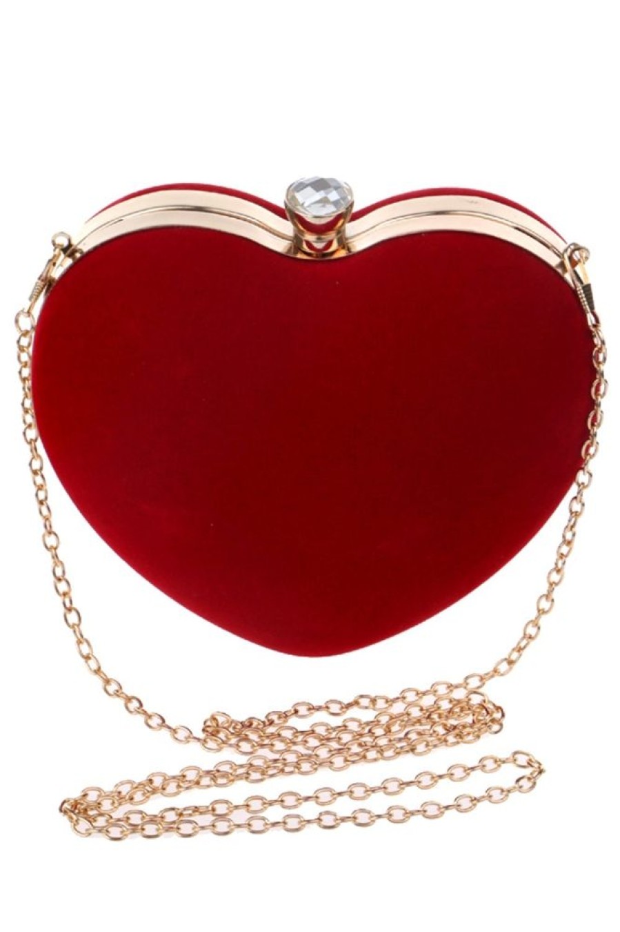 Homrain Velvet Heart Handbag | Handbags