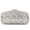 Homrain Luxury Rhinestone Party Handbag With Detachable Chain | Handbags