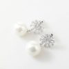 Homrain Flowers Pearl Earrings | Earrings